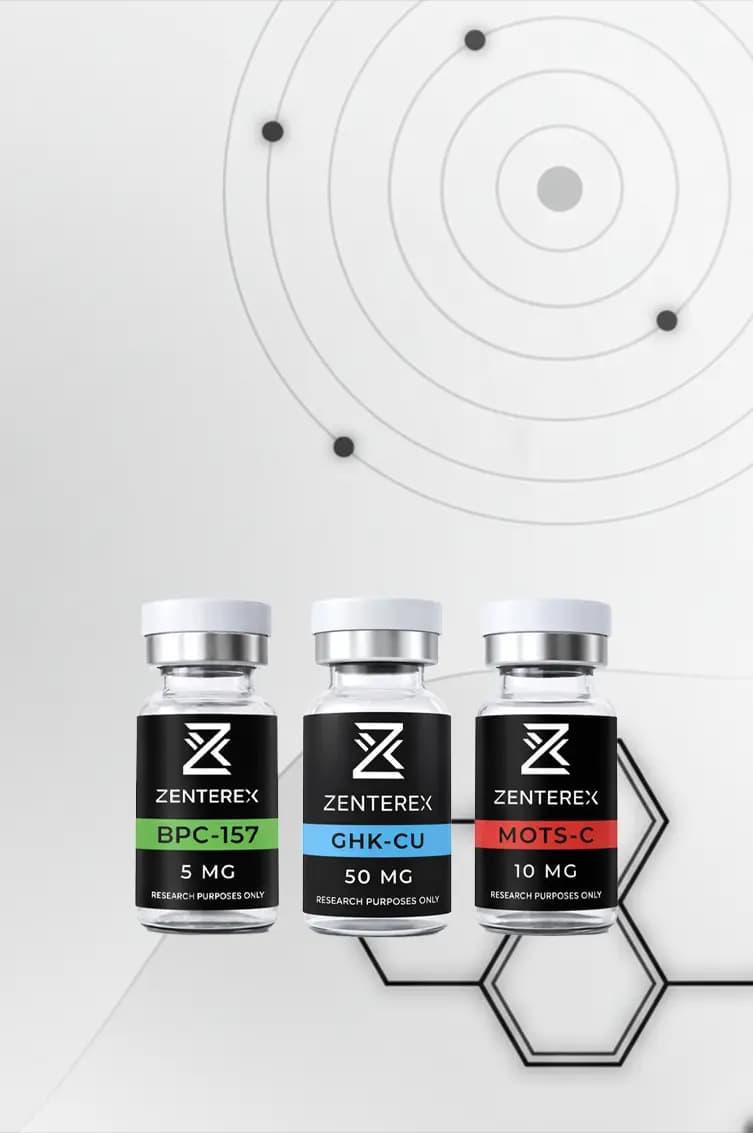 Zenterex UK research peptides — laboratory research chemicals
