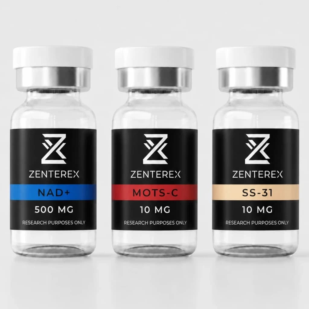 NAD+ + MOTS-C + SS-31 Bundle research peptide bundle